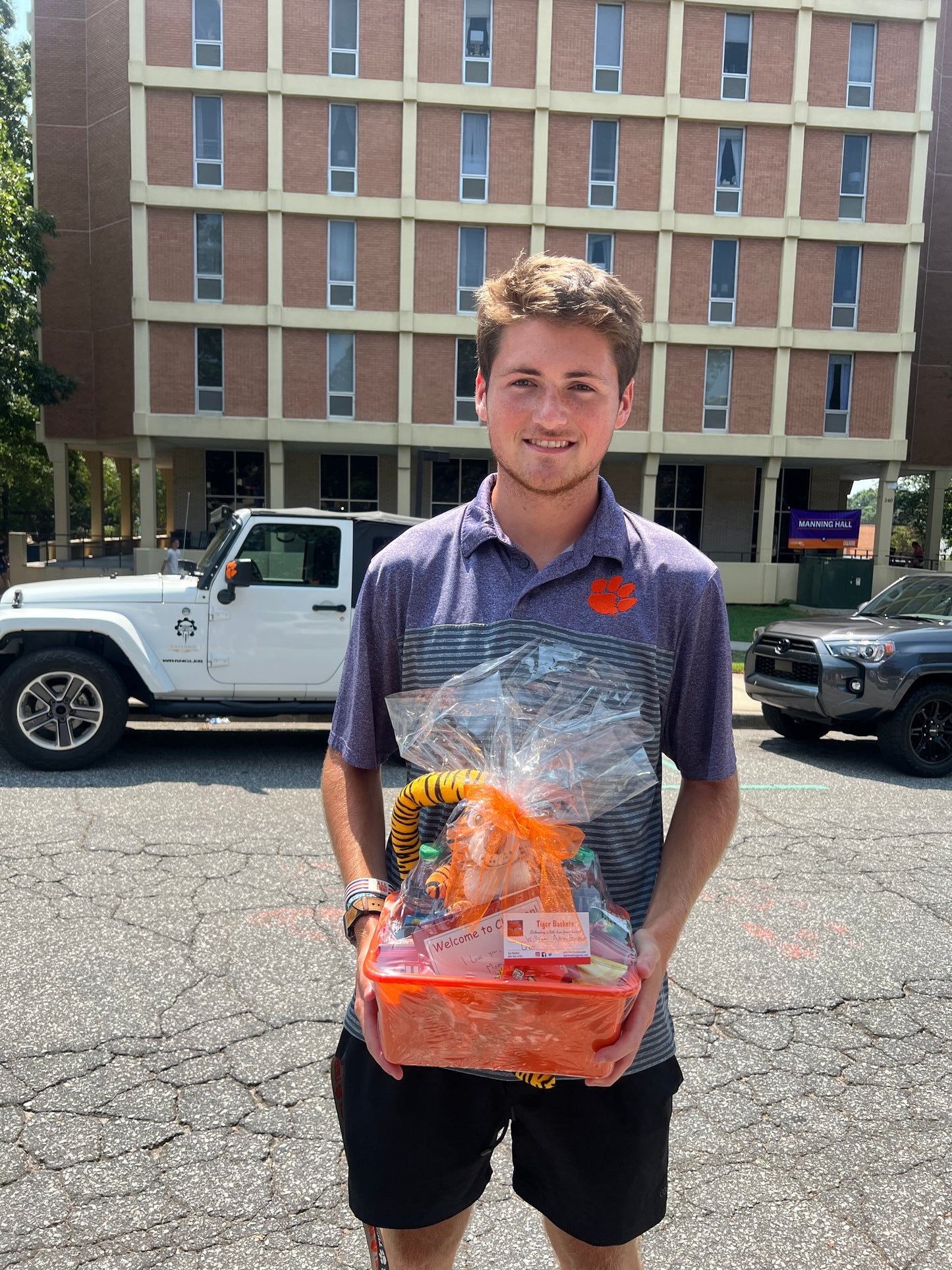 A Tiger Welcome Basket